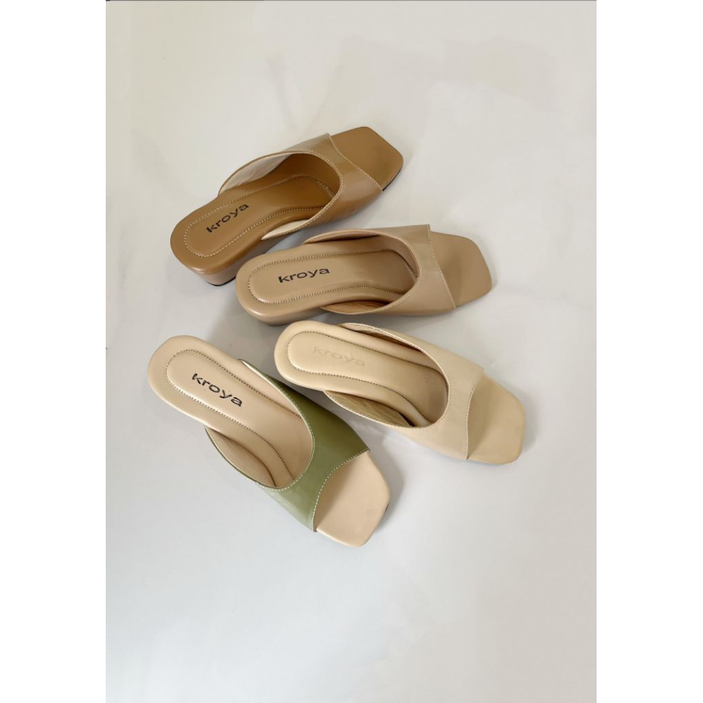 KROYA | SUMMER WEDGES | SANDAL WANITA