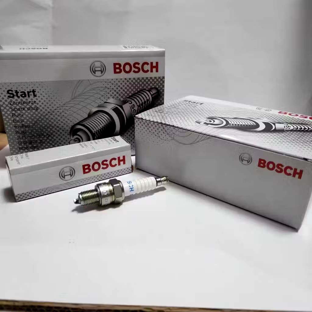 Busi Bosch U4AC busi A7TC motor Supra grand mio legenda Jupiter drat pendek busi Bosch drat pendek
