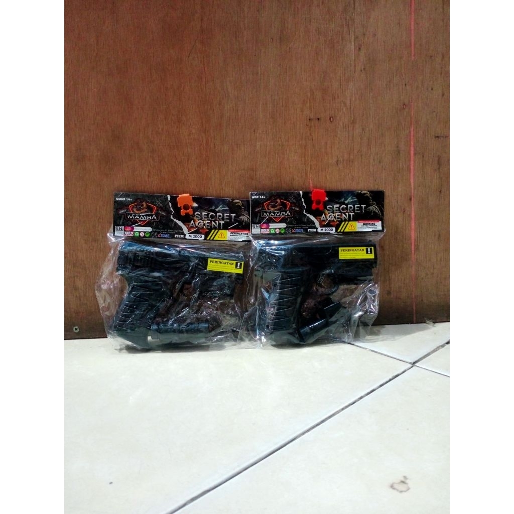 Mainan Tembakan Black Mamba M2000