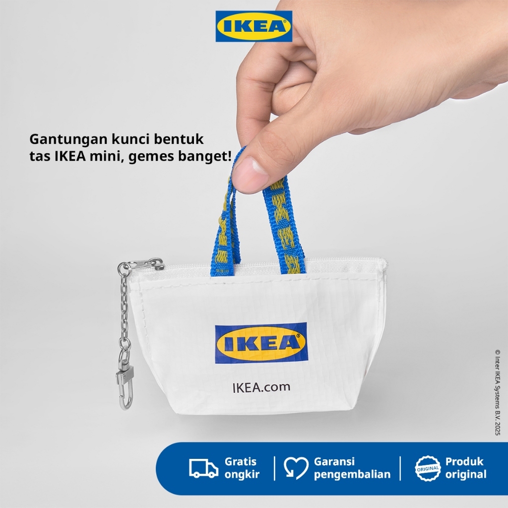 IKEA KNOLIG Gantungan Kecil Tas Serbaguna