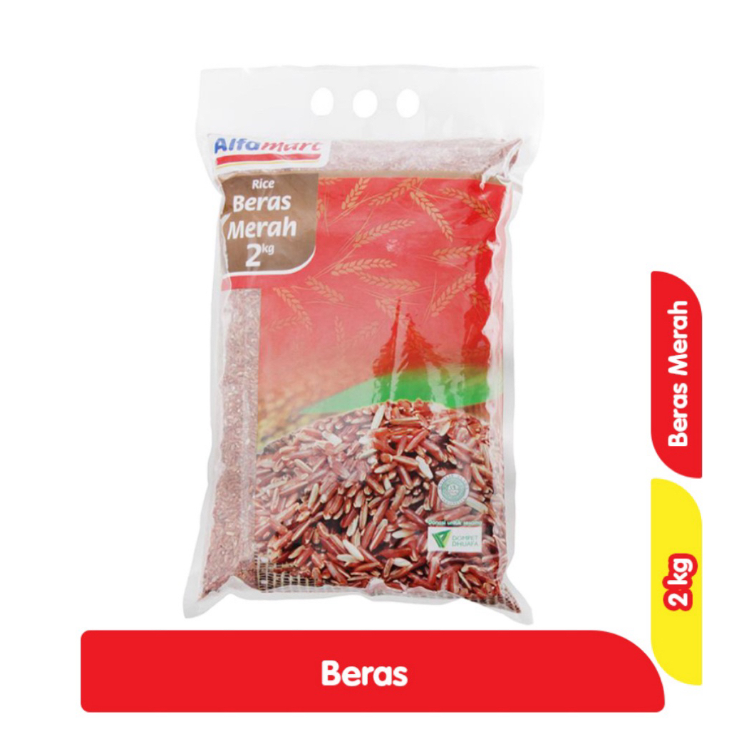 Alfamart Beras Merah 2 kg