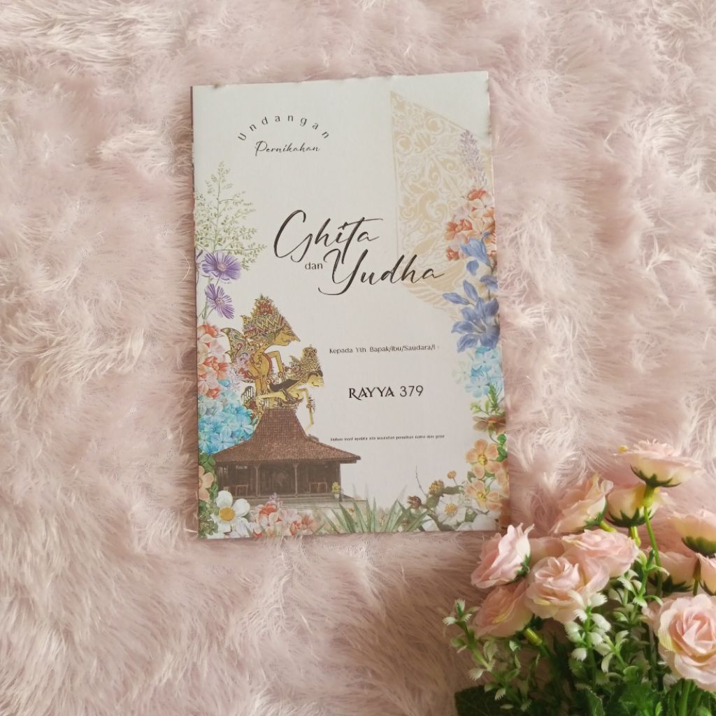 Rayya 379/Undangan Cetak/Undangan Pernikahan