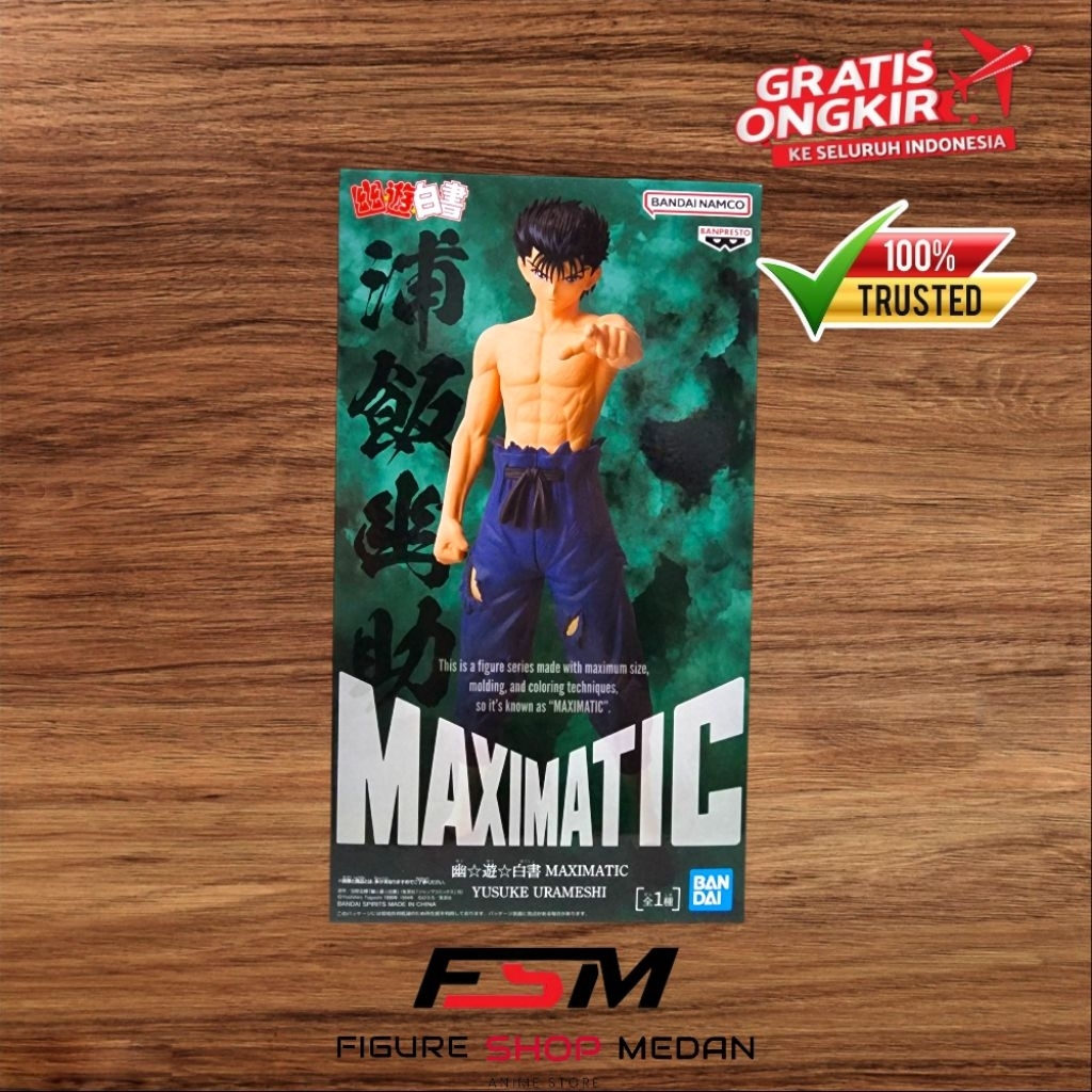 Maximatic Figure Yusuke Urameshi - Yu Yu Hakusho