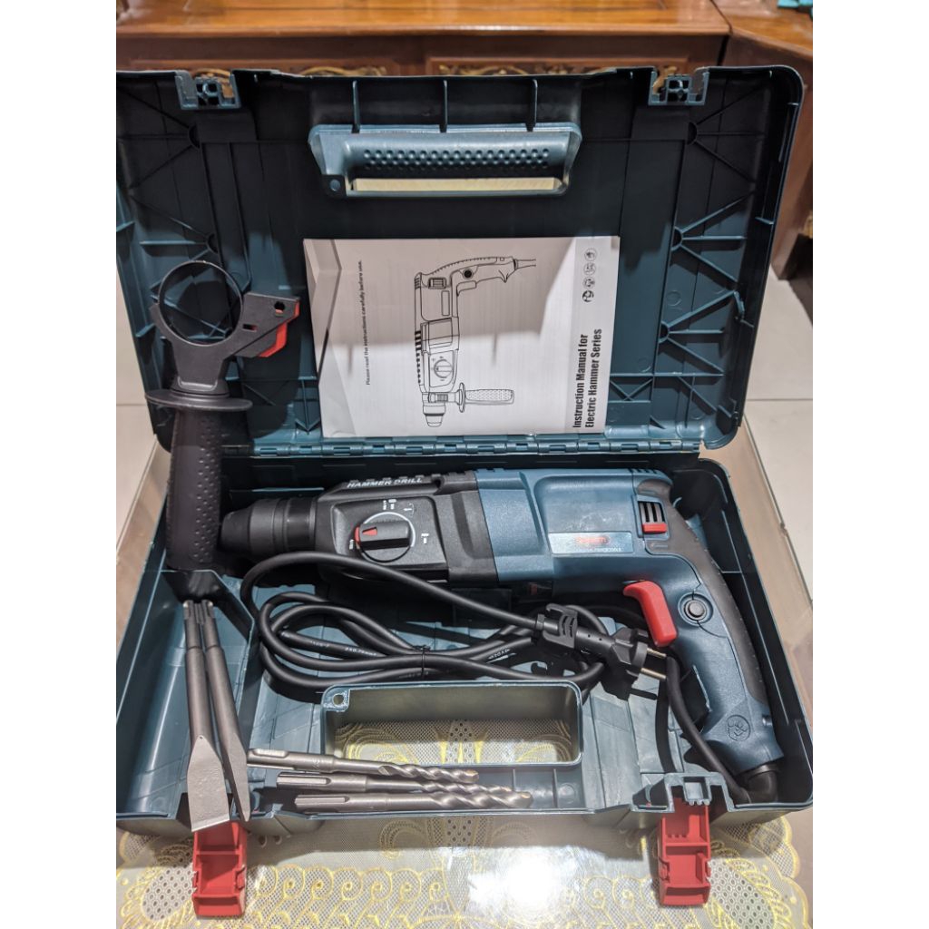Rotary hammer drill 3 fungsi fullset bor drill reaim bor bobok beton bor reaim bor 26mm