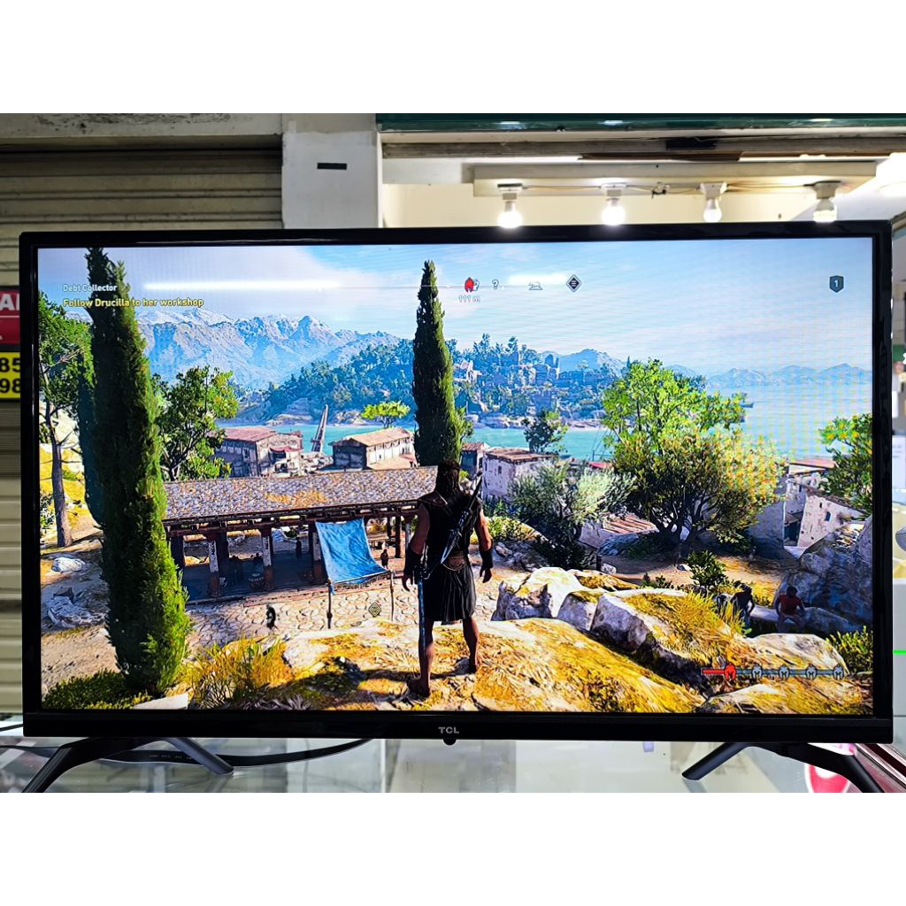 TV LED TCL L32D3000B- layar clean- Remot- 32 inc