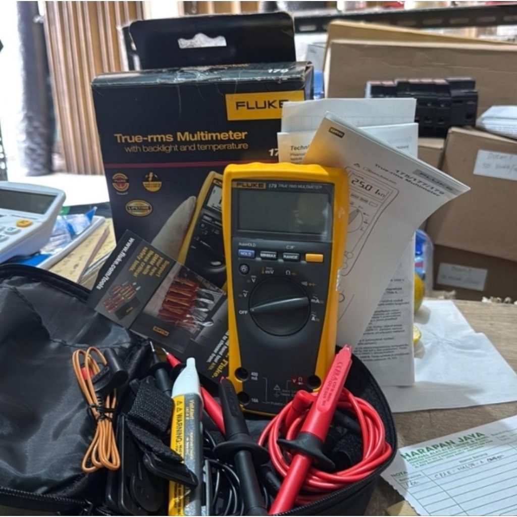 FLUKE 179 TRUE RMS DIGITAL MULTIMETER ORIGINAL