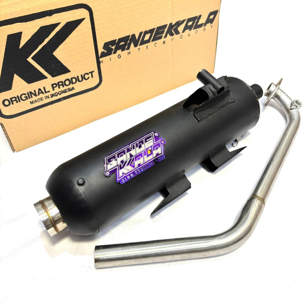 knalpot standar racing VARIO 160 PCX 160 ADV 160 MODEL SHIJIRO ORIGINAL SANDEKALA
