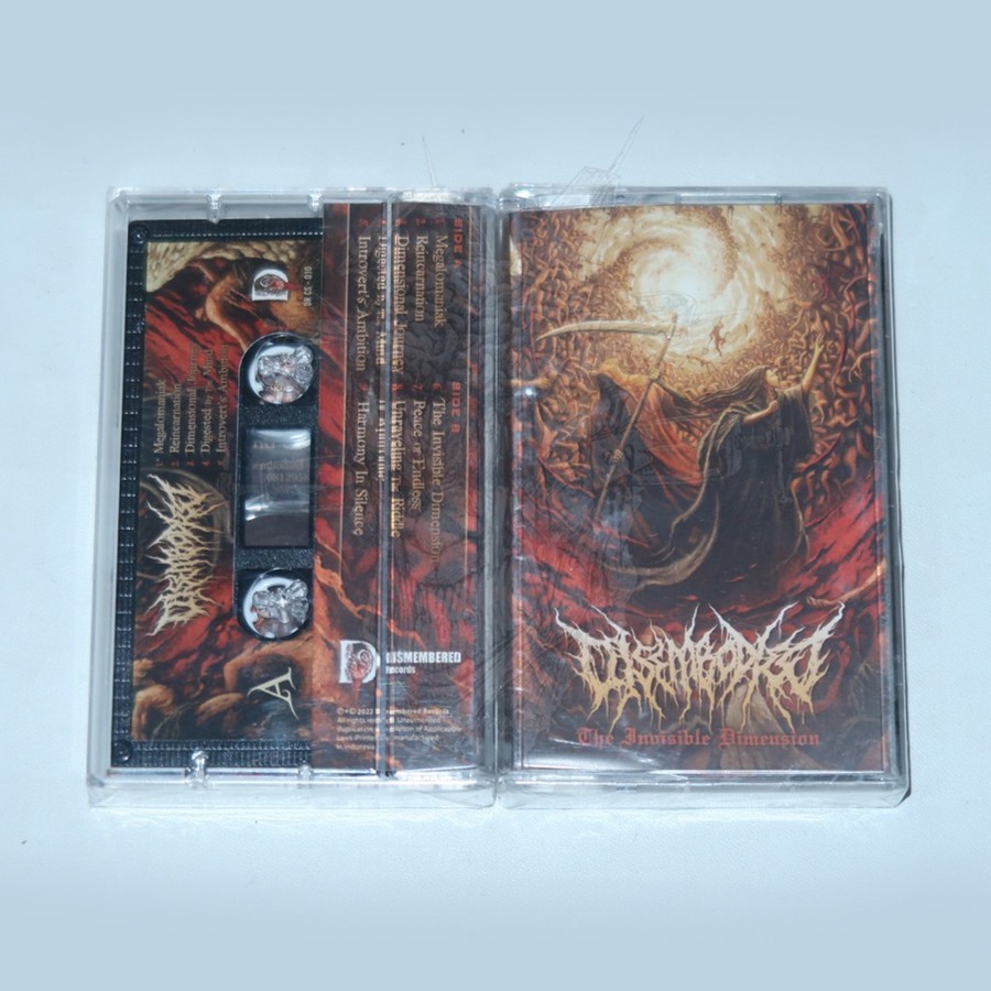 TAPE - DISEMBODIED - The Invisible Dimension  / EXTREME MUSIK / DEATH METAL / BRUTAL DEATHMETAL / KA