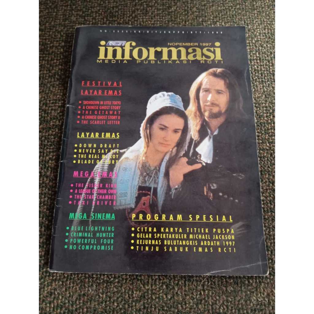 Majalah Informasi RCTI Media Publikasi RCTI edisi November 1997
