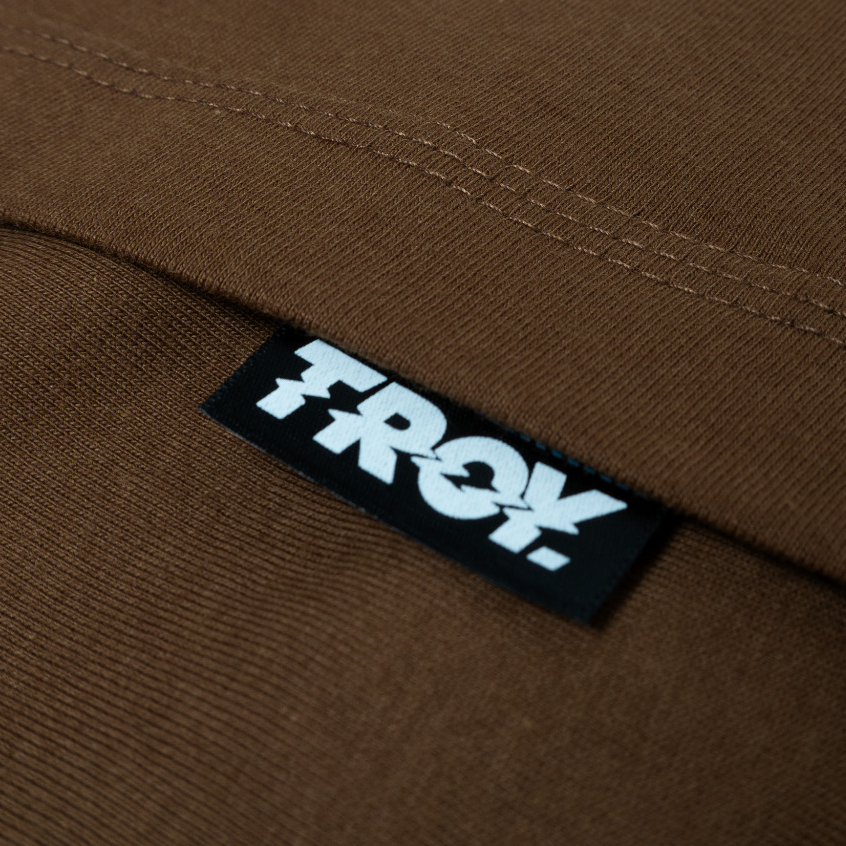Troy Company Tshirt Toffee Fly State - Kaos Lengan Pendek Kaos Coklat Toffee MTD 3285