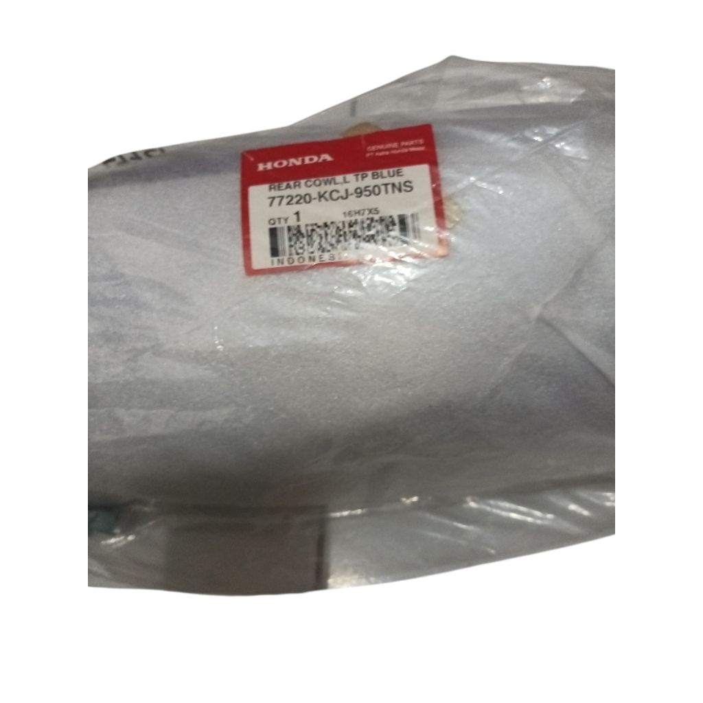 77220-KCJ-950TNS Box/body samping kiri biru tiger original AHM