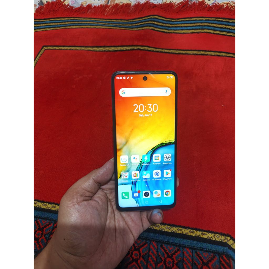 infinix hot 11s NFC 128gb ram 6gb lcd ori hp bekas bagus garansi resmi