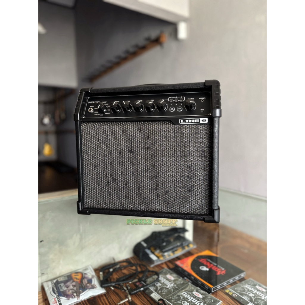 LINE6 SPIDER V20 MKII | AMPLIFIER LINE 6 SPIDER | AMPLI GITAR LINE6 | AMPLI LINE 6