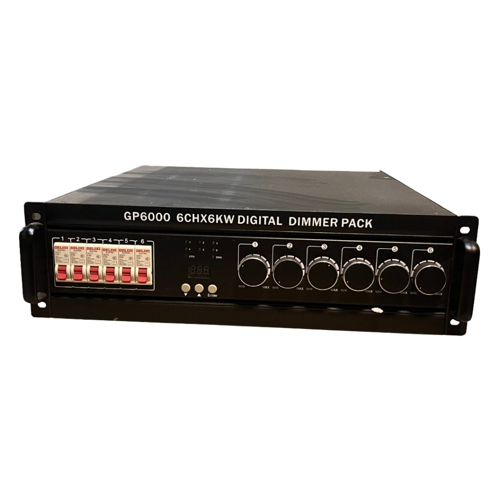 Dimmer Pack DMX 6 Channel