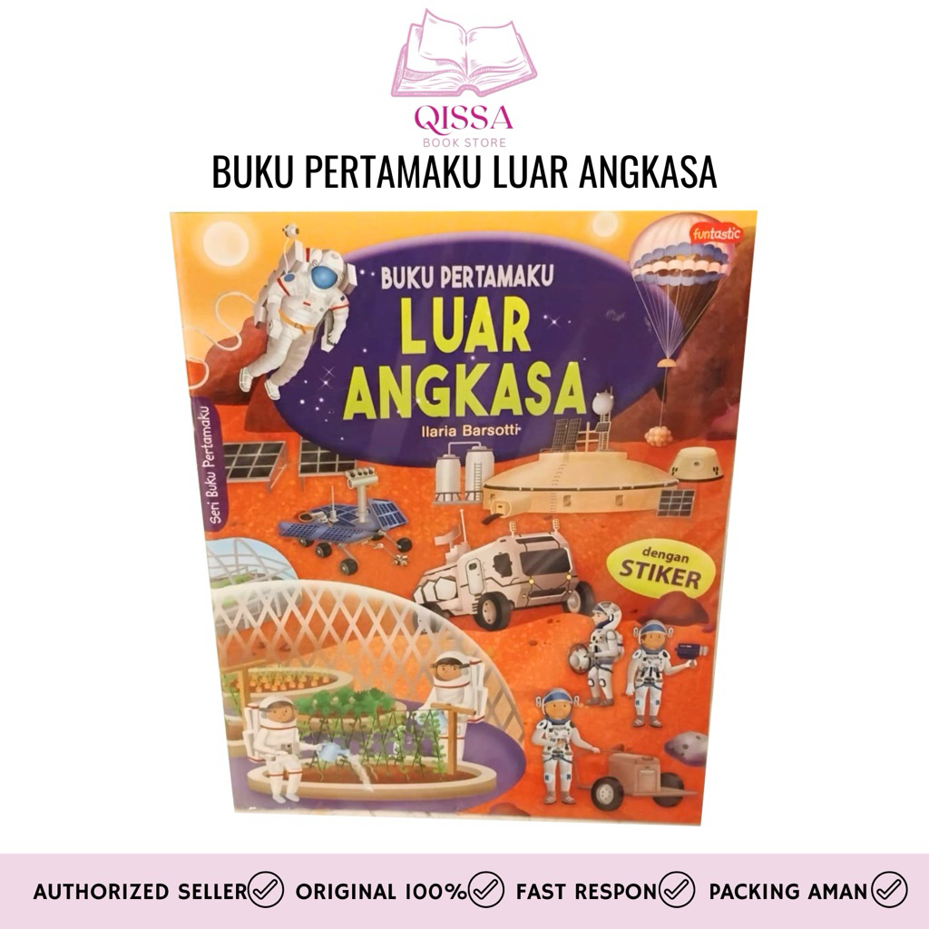 [ READY STOCK ] Buku Pertamaku : Luar Angkasa | Buku Anak | Buku Luar Angkasa | Buku Anak | Buku Ens