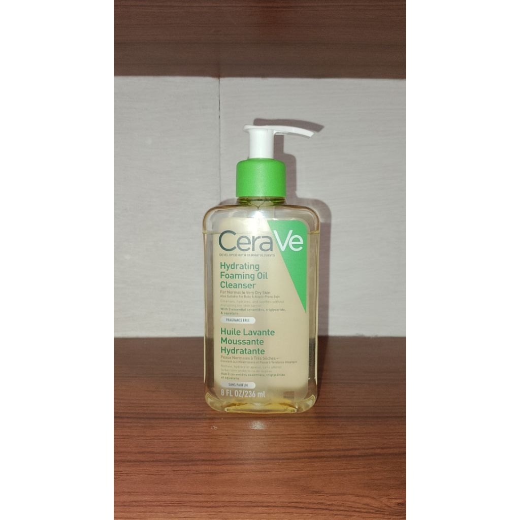 Cerave Hydrating Foaming Oil Cleanser 236ml