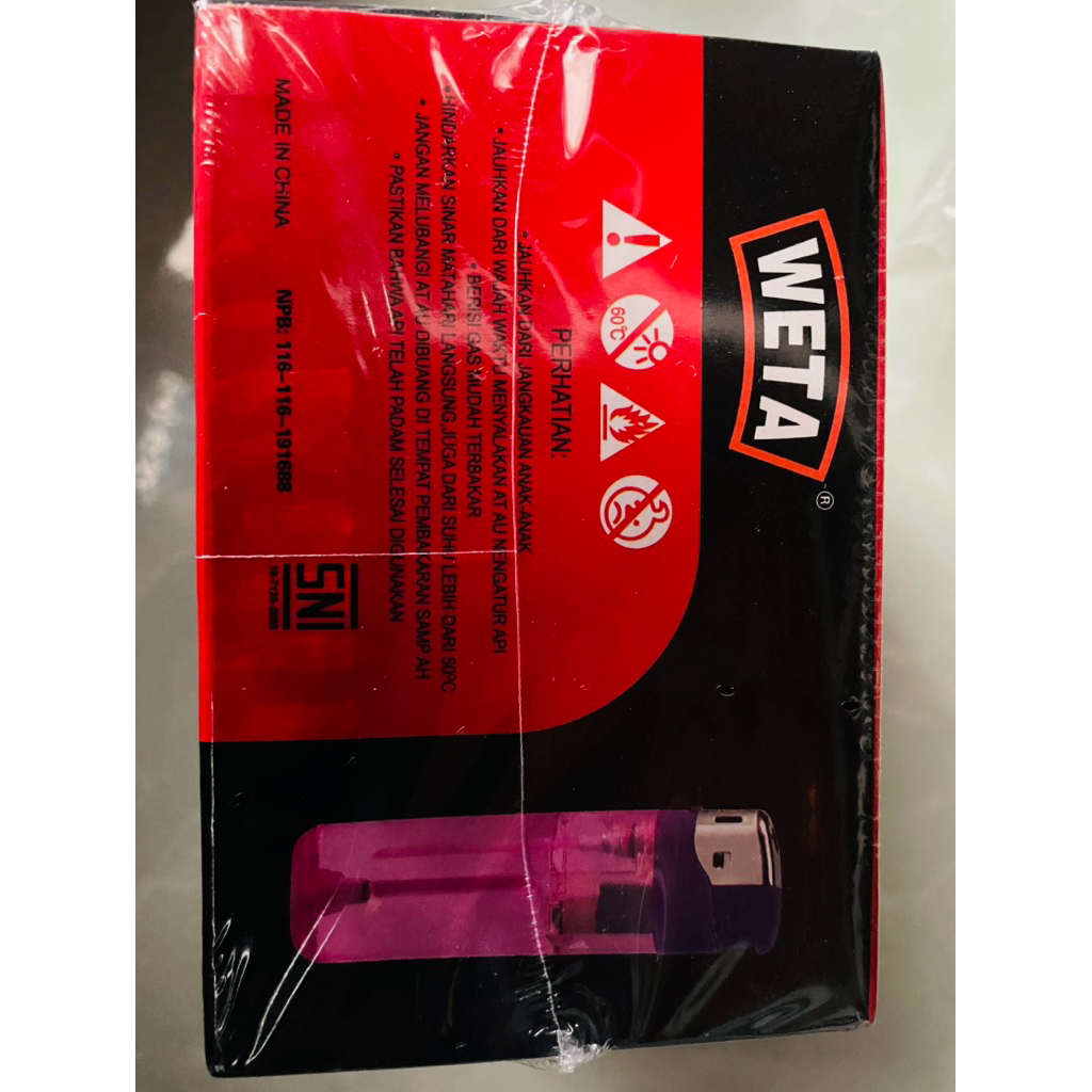 korek api merek weta