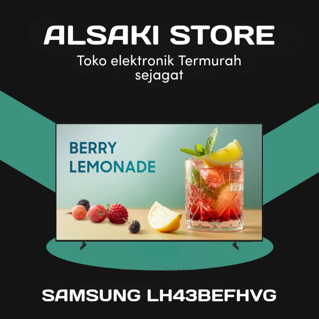 SAMSUNG LH43BEFHVG / 43BEF /
43BEFHVG Smart Monitor for Business TV

BEFX-H 4K 43 Inch