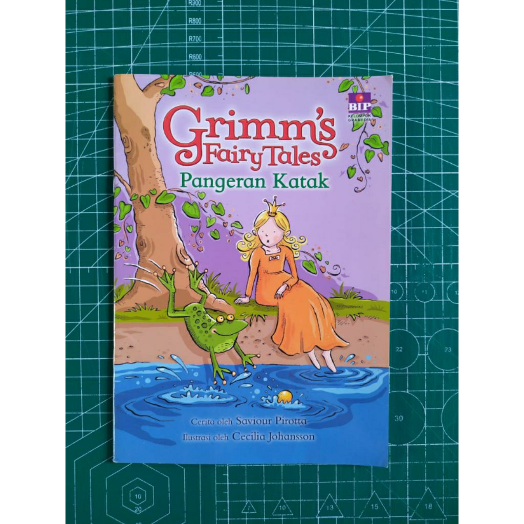 Buku cerita anak Grimms fairy tales pangeran katak