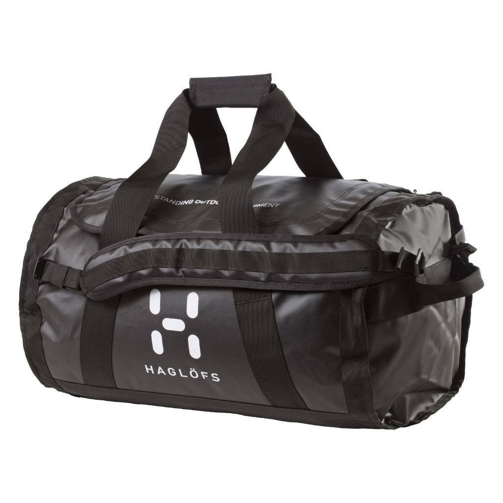 Tas travel ransel jinjing Duffel duffle Haglofs Lava 50 hitam minus