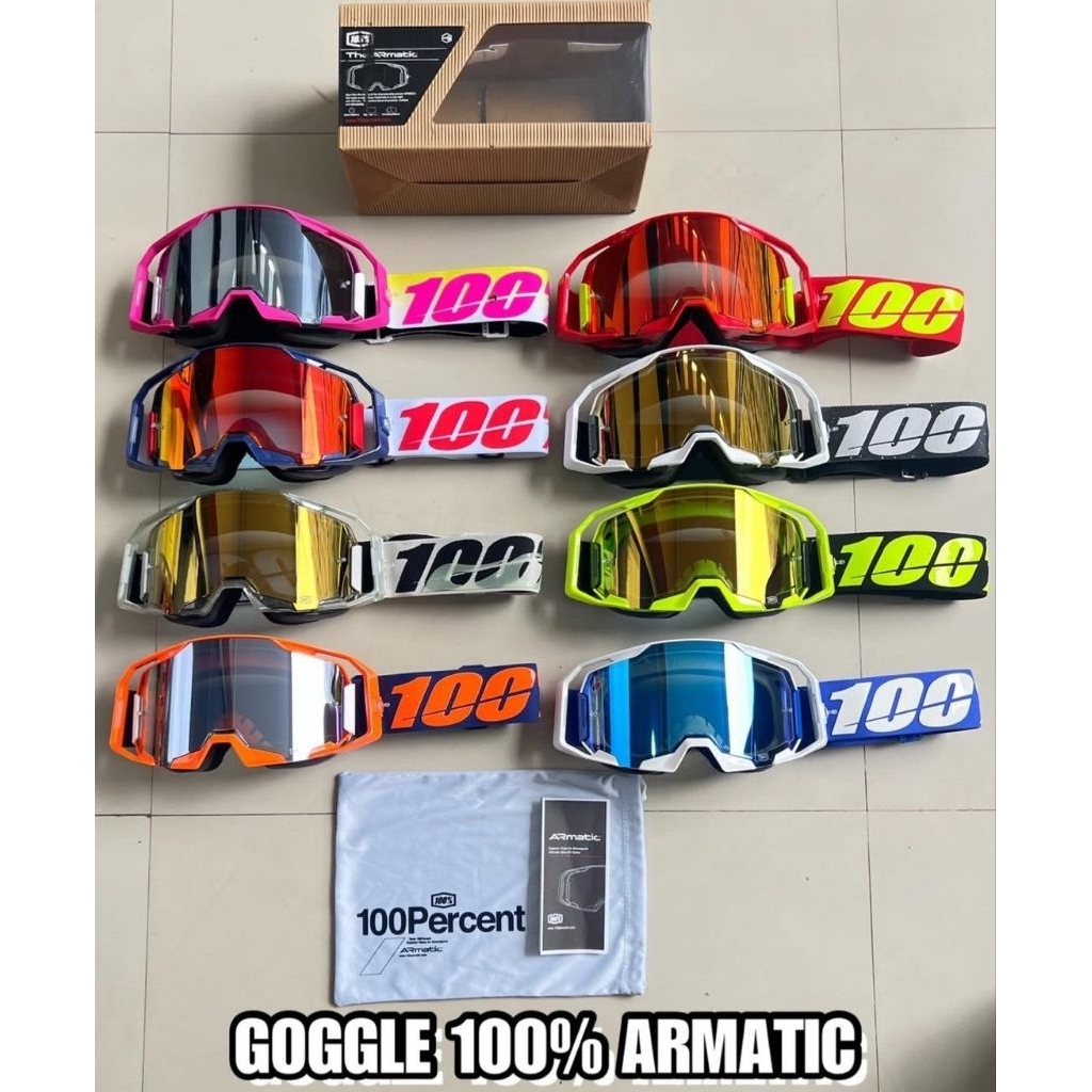 GOGGLE 100% ARMATIC ORIGINAL