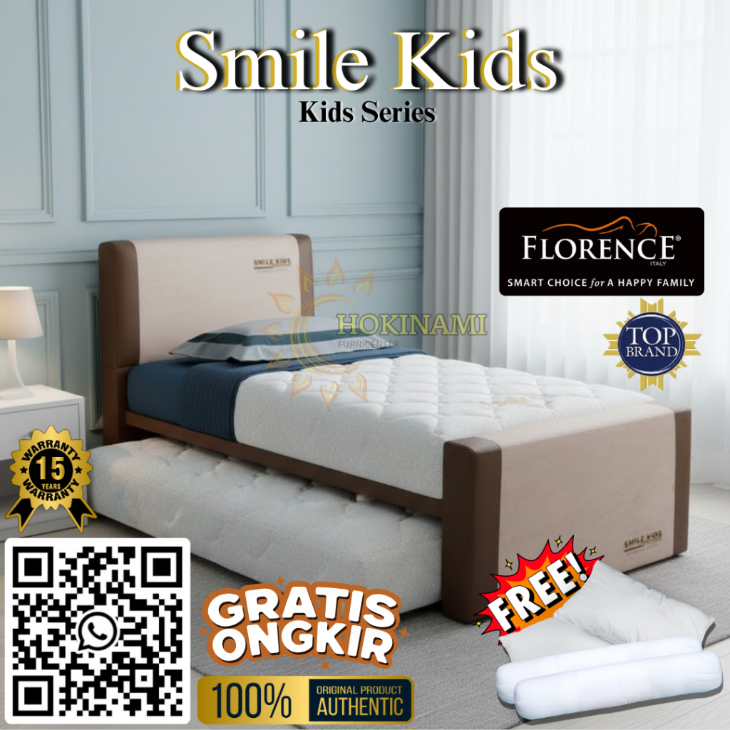 Florence Springbed Smile Kids