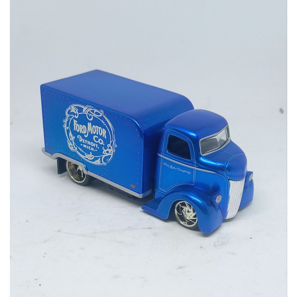 jada toys 47 1947 ford coe truck d-rods loose diecast 1/64 (t)