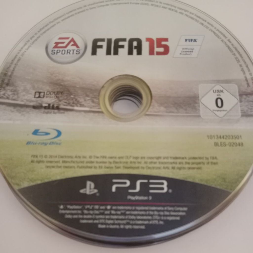 KASET PS3 FIFA 15 SECOND