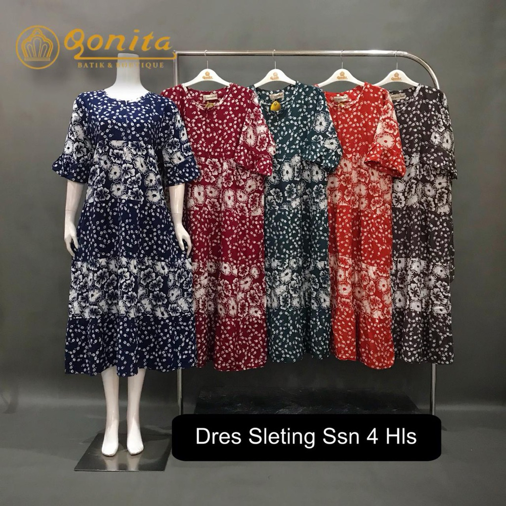 [LD 110] QONITA DASTER SUSUN 4 HLS  BATIK CAP ASLI PEKALONGAN