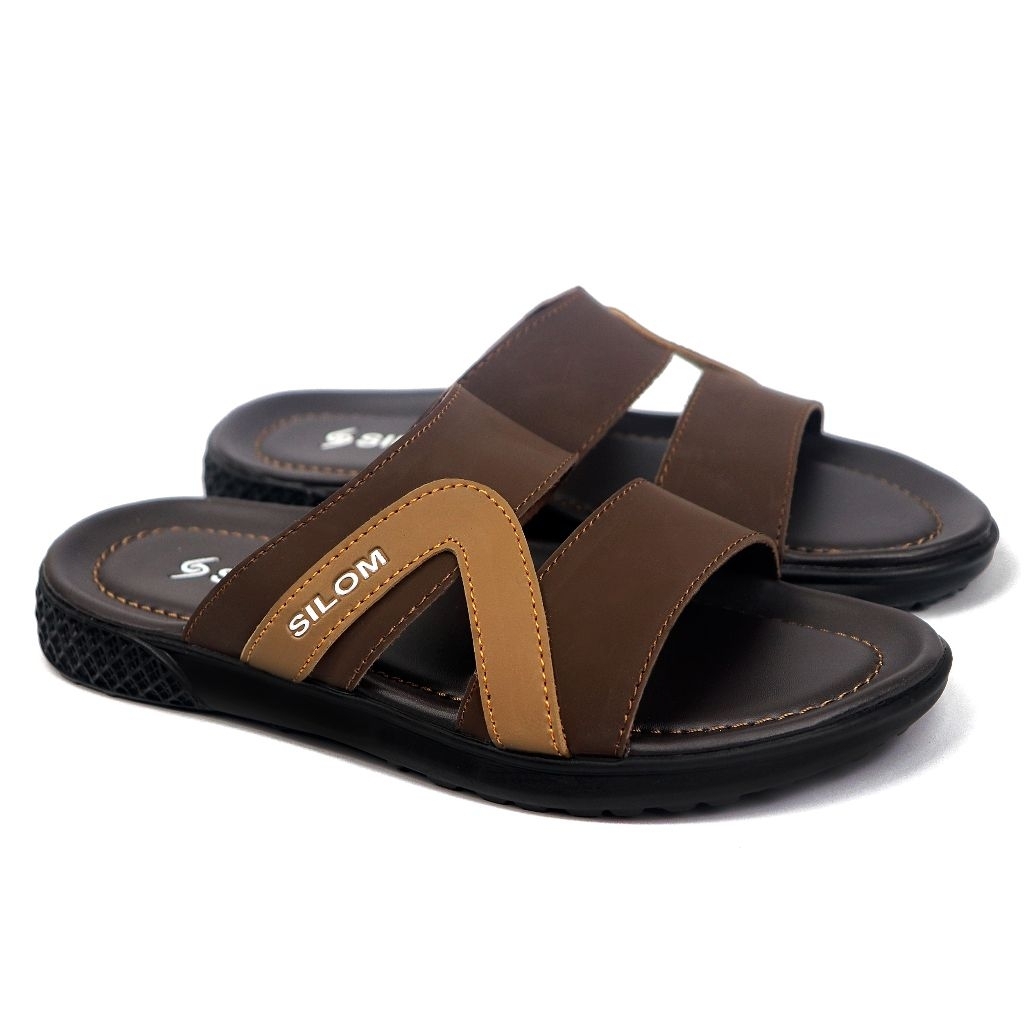 Sandal pria casual slop kuat tahan lama