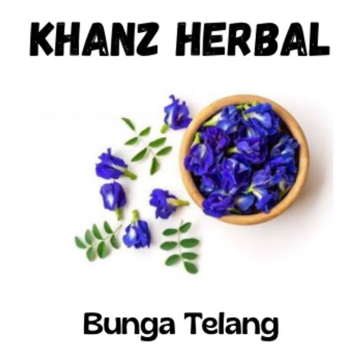 Teh Bunga Telang kering 500 Gram bunga Telang 500gram Butterfly Pea isi 500gr