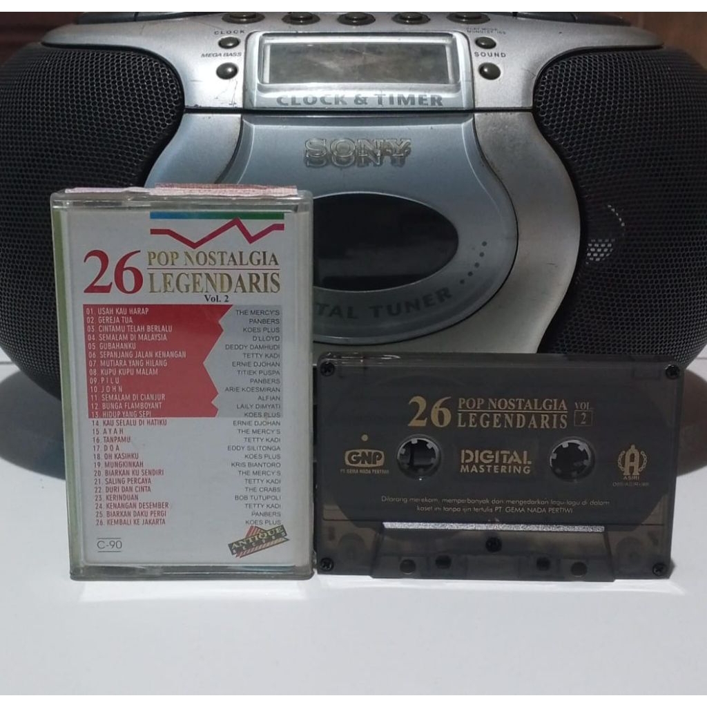 Kaset Pita 26 Pop Nostalgia Legendaris