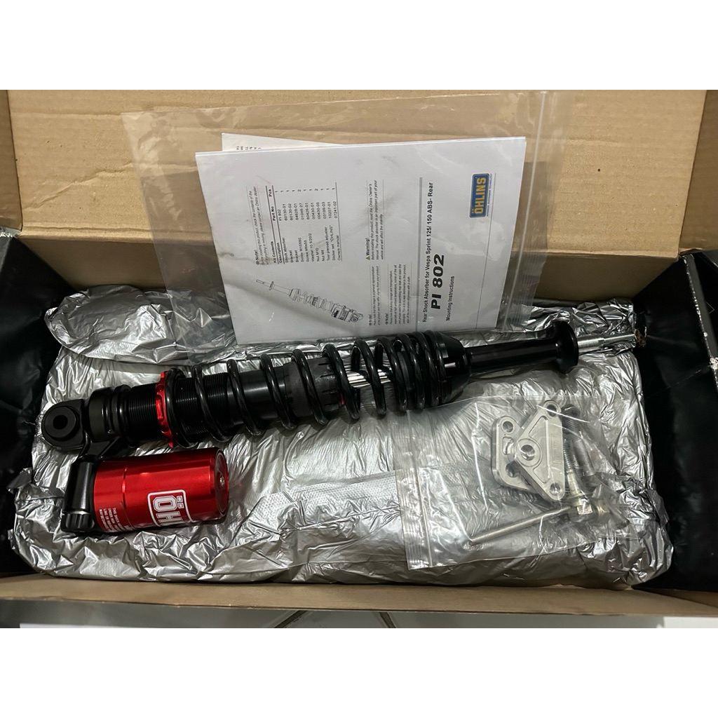 Shock Ohlins Belakang P802 Vespa
