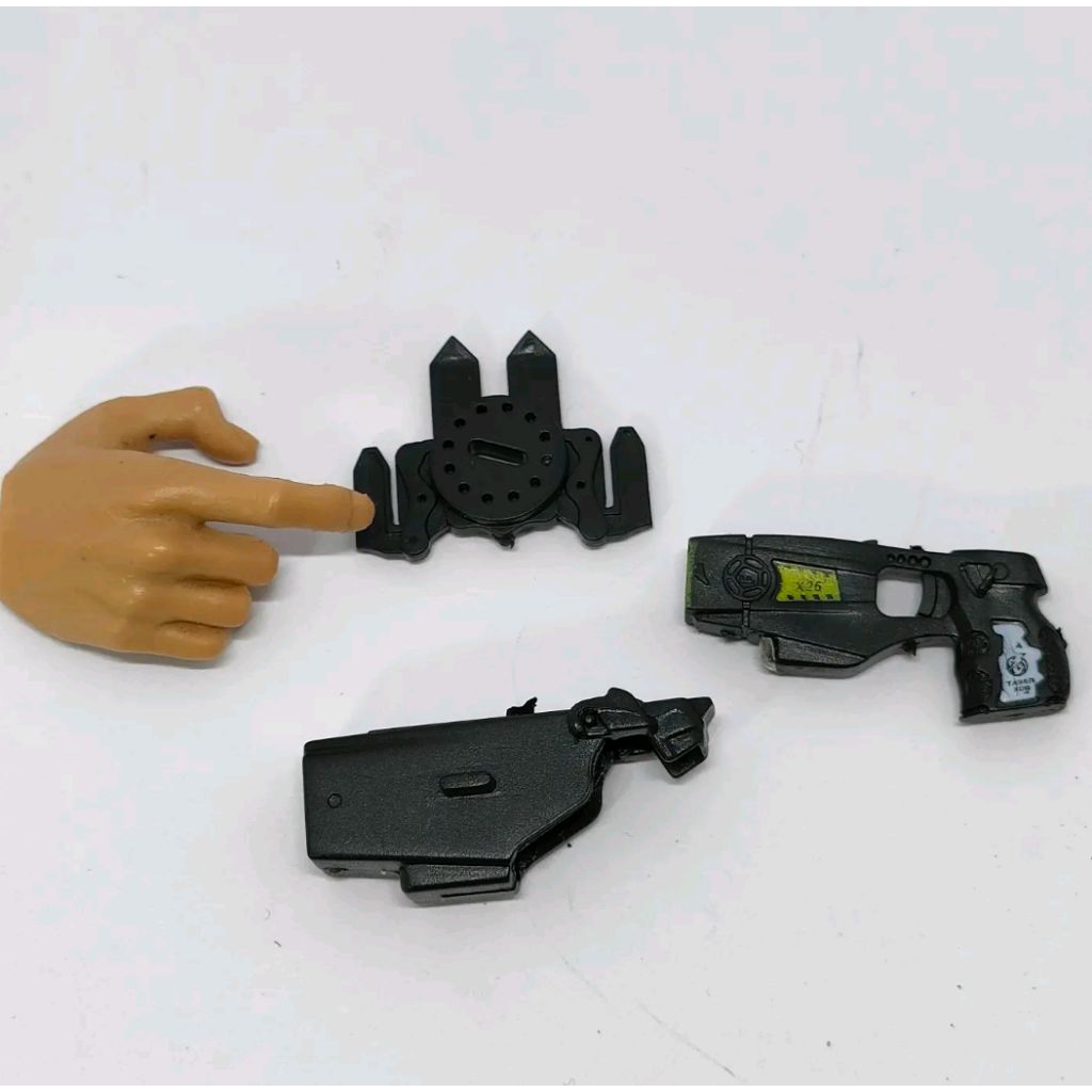 miniatur mainan g.un dan holster 1/6 SWAT Pattiz toys kitbash  police army figure kitbash miniatur