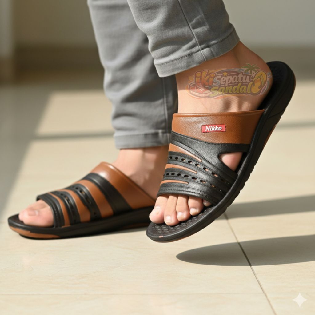 Sandal pria Nikko 8051 Nikko 8126 Sandal pria sandal selop pria sandal sandal duri