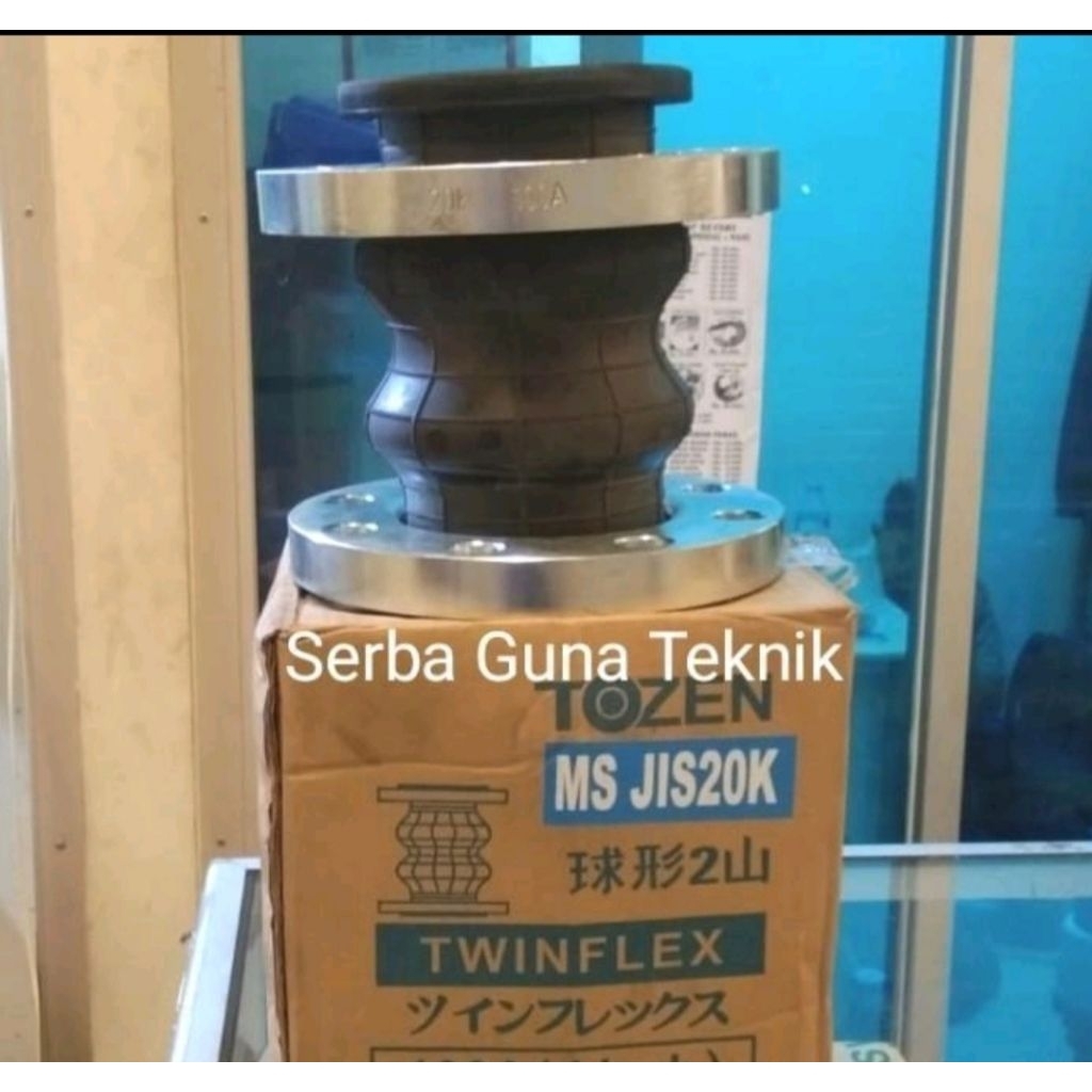 Flexible Rubber Joint 6" Jis 20k Twinflex Tozen DN 150