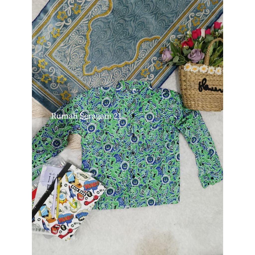 [TERBARU] Seragam sekolah Termurah baju setelan anak baju seragam TK RA Terlaris baju seragam batik 