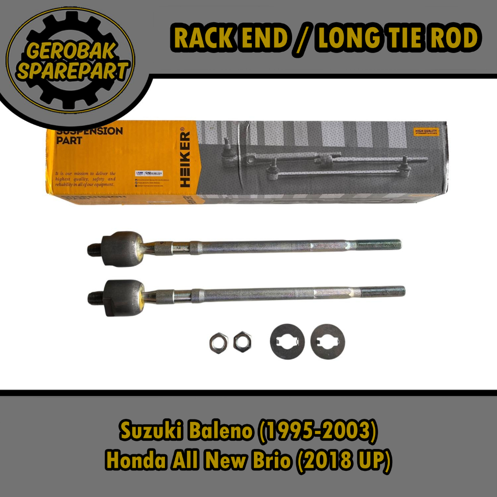 Rack End / Long Tie Rod - Baleno (1995-2003) / All New Brio (2018 Up) Heiker