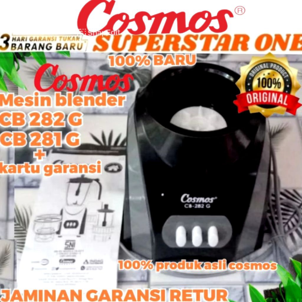 Cosmos CB 282 g MESIN Blender CB-282 mesin cosmos CB-282G