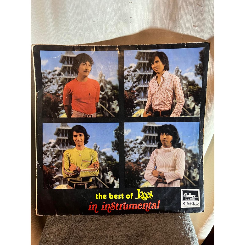 Vinyl Koes Plus – The Best Of Koes Instrumental / Piringan Hitam Koes Plus – The Best Of Koes Instru