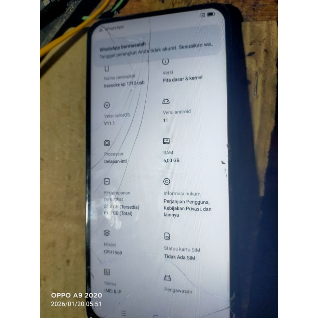 MESIN OPPO F11 PRO RAM 6/64 NORMAL JAYA