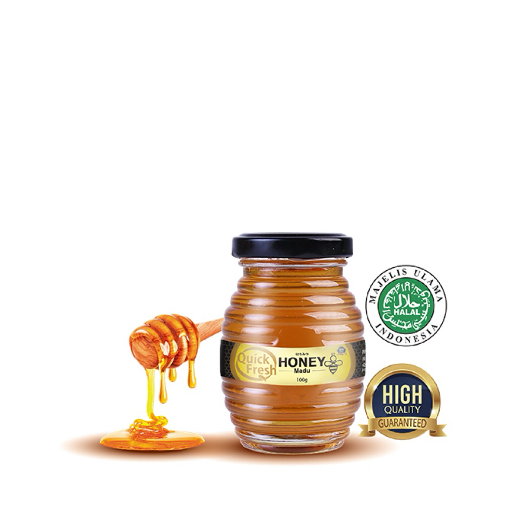 Quick Fresh Honey/ Madu 100gr (jar)