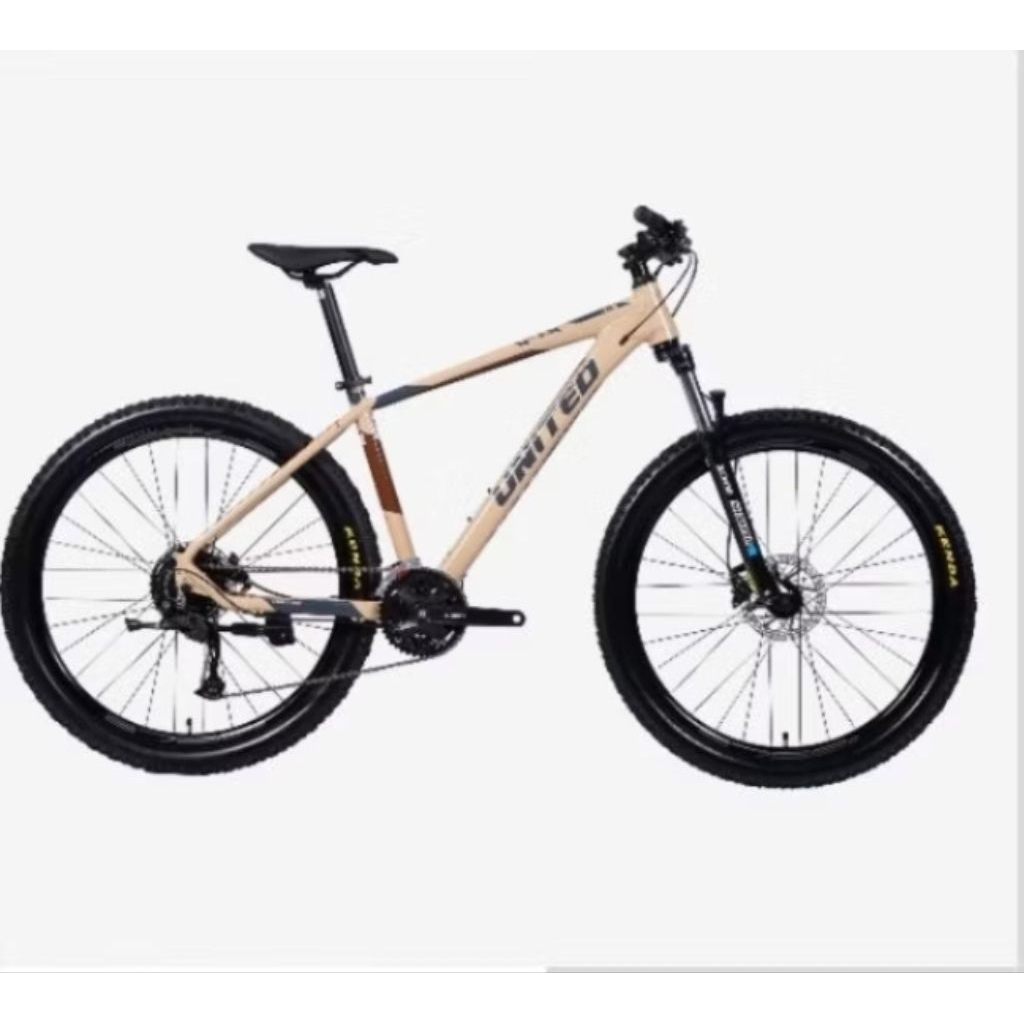 sepeda baru harga promo united miami 4.00 coklat army