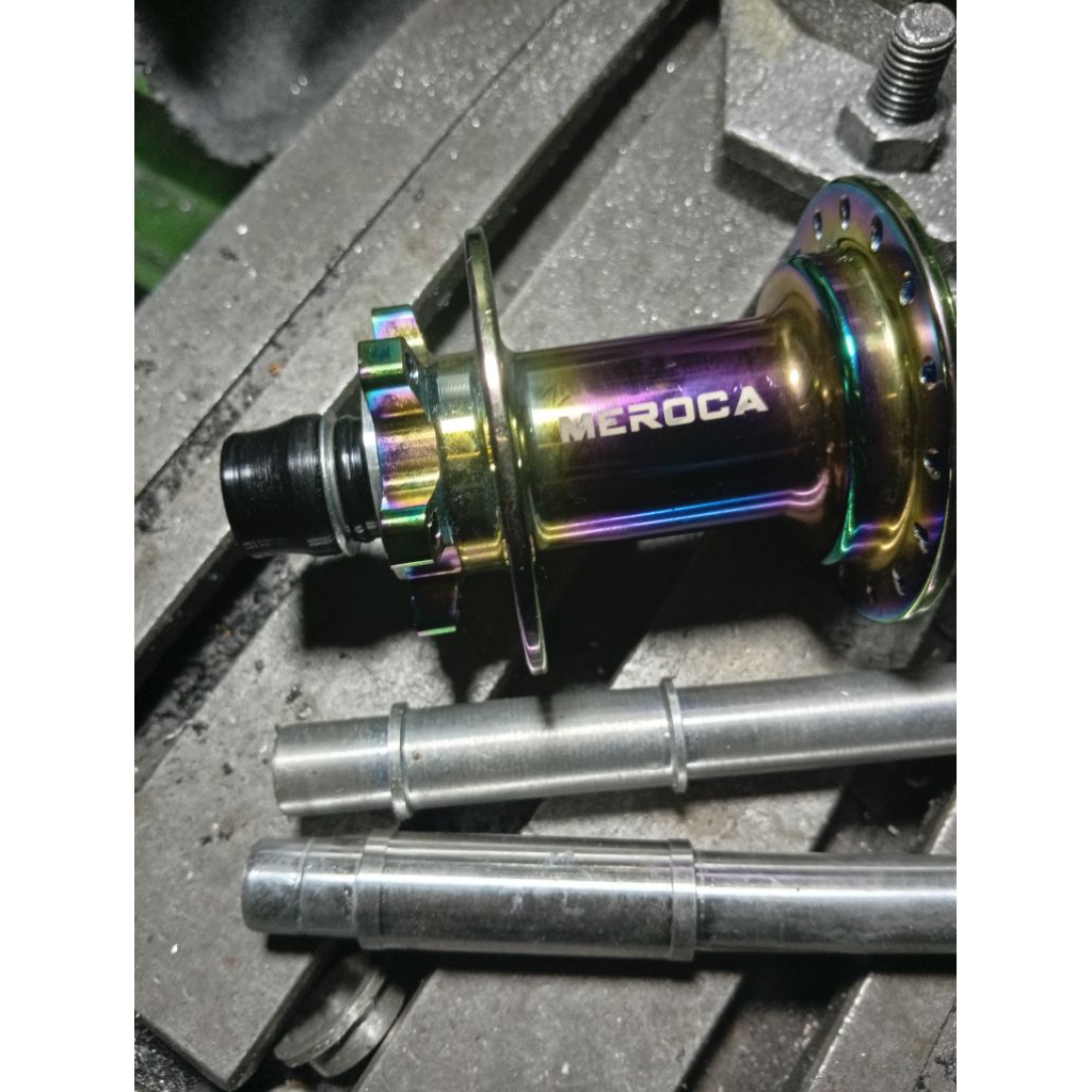 axle female freehub meroca km 2 panjang 110mm