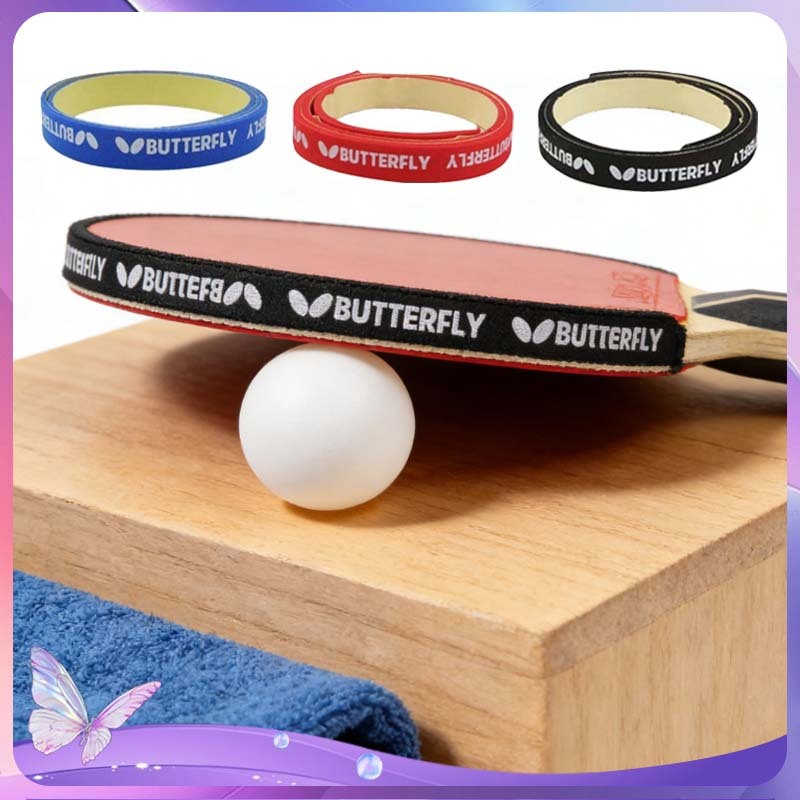 Side Tape Pingpong Side Tape Bet Timbul Resin Pingpong Edge Tape Pingpong Timbul 10mm