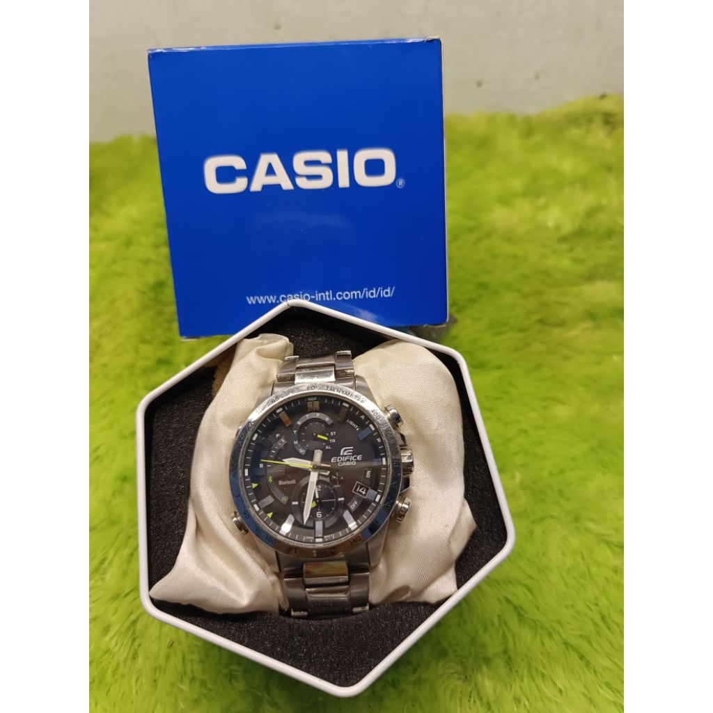 CASIO EDIFICE ECB-900DB-1BER TOUGH SOLAR PRELOVED BAGUS