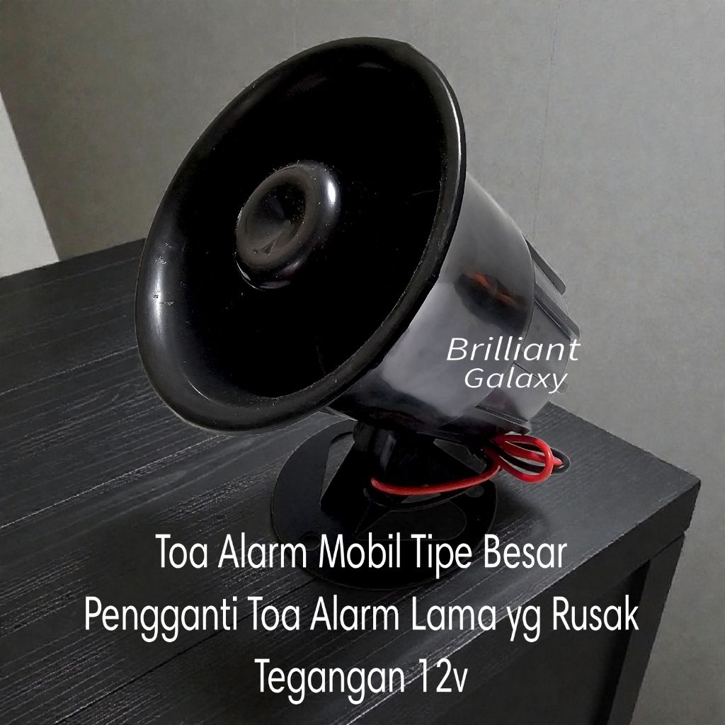 Toa Alarm Mobil Universal - Pengganti Toa Alarm Rusak 12v