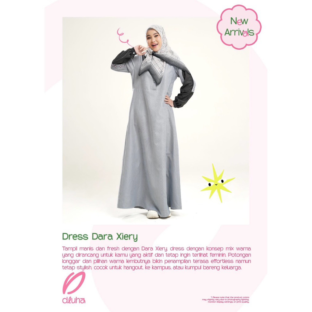Rabbani - gamis remaja DRESS DARA XIERY