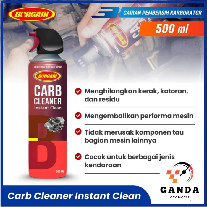 CARBURATOR CLEANER / PEMBERSIH CARBURATOR MOBIL & MOTOR BURGARI