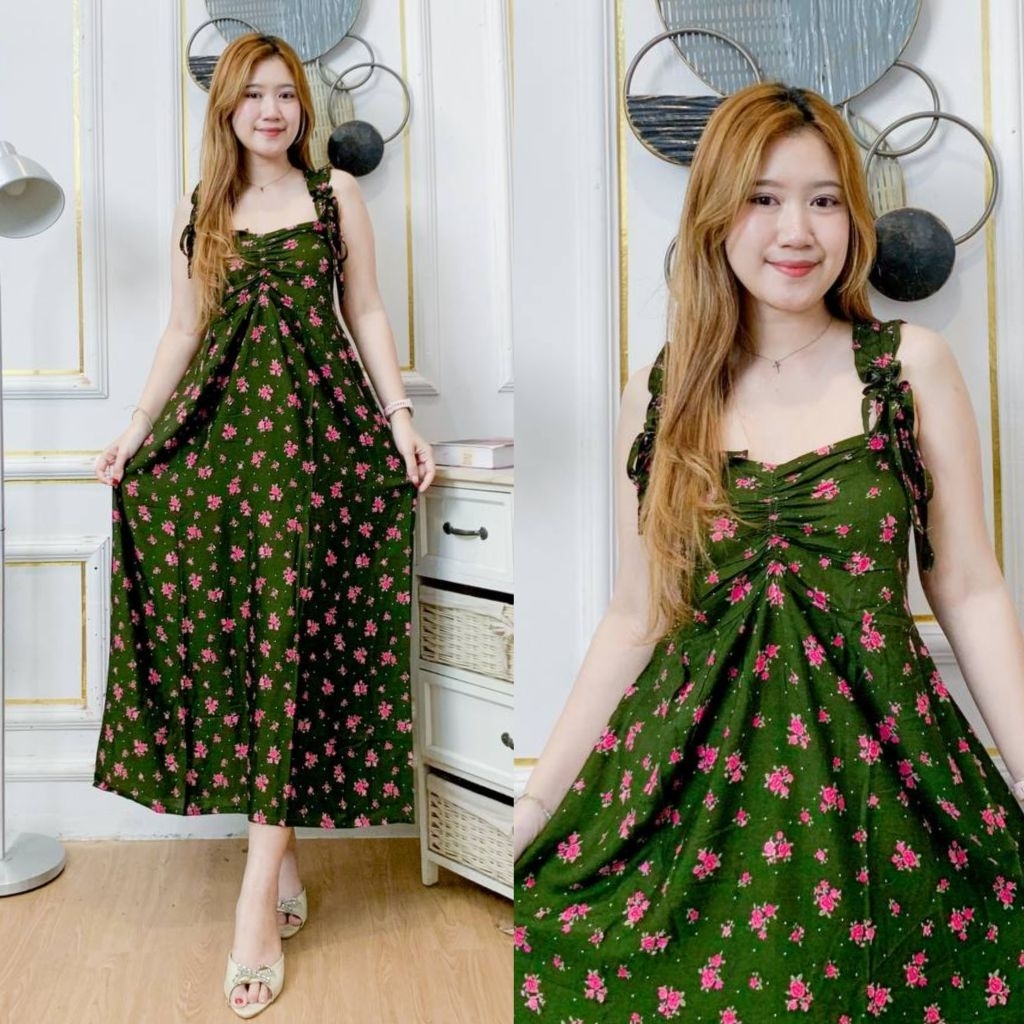 Daster Putri Bali/Tissa Daster Putri Bali/Daster Bali Tissa /Daster Bali kekinian/Daster Viral